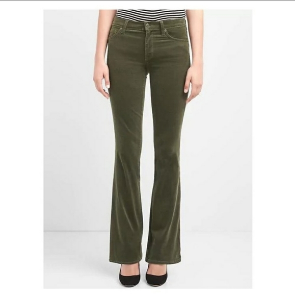 GAP Pants - Gap Mid-rise Perfect Boot Corduroy Pants